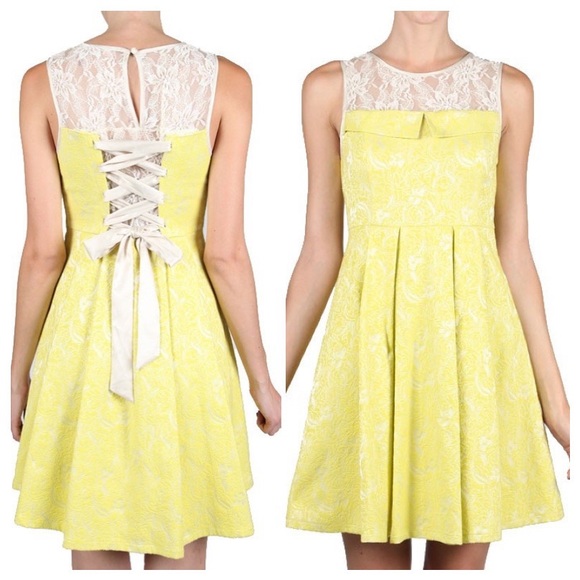 Ryu Lolita Lace & Jacquard Mini Dress - Picture 3 of 13